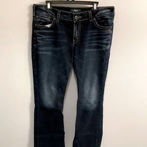 Silver Jeans fluid denim